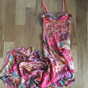 Je Matadi Colorful Beaded Dress